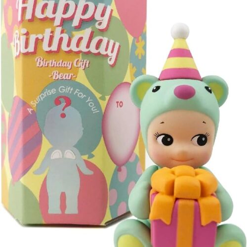 Birthday Gift Bear Series – 2021 Limited Edition, Original Mini Figure (1) Assorted Sealed Blind Box
